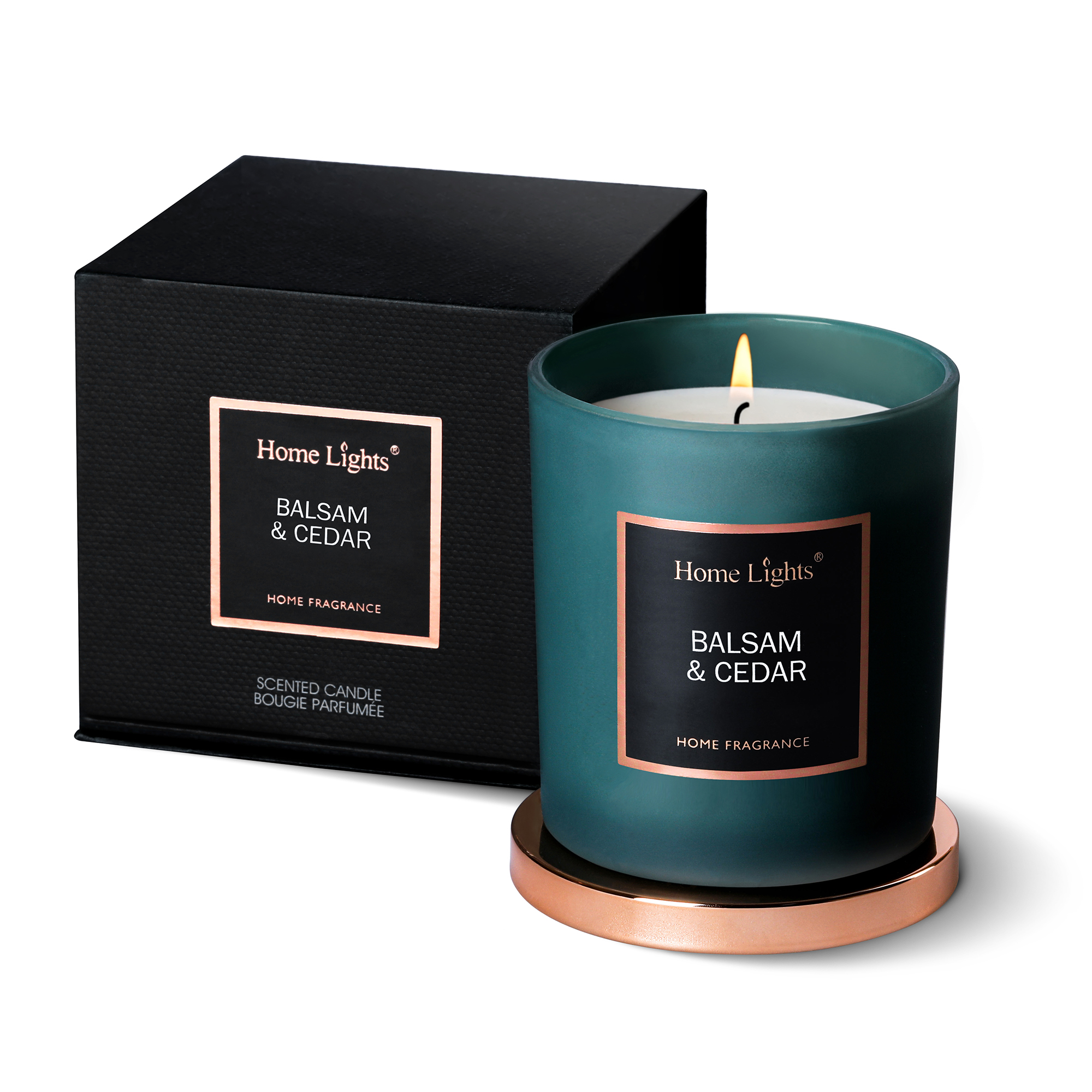 Picture of Balsam & Cedar Medium Jar Candle | SELECTION SERIES 8090 Model