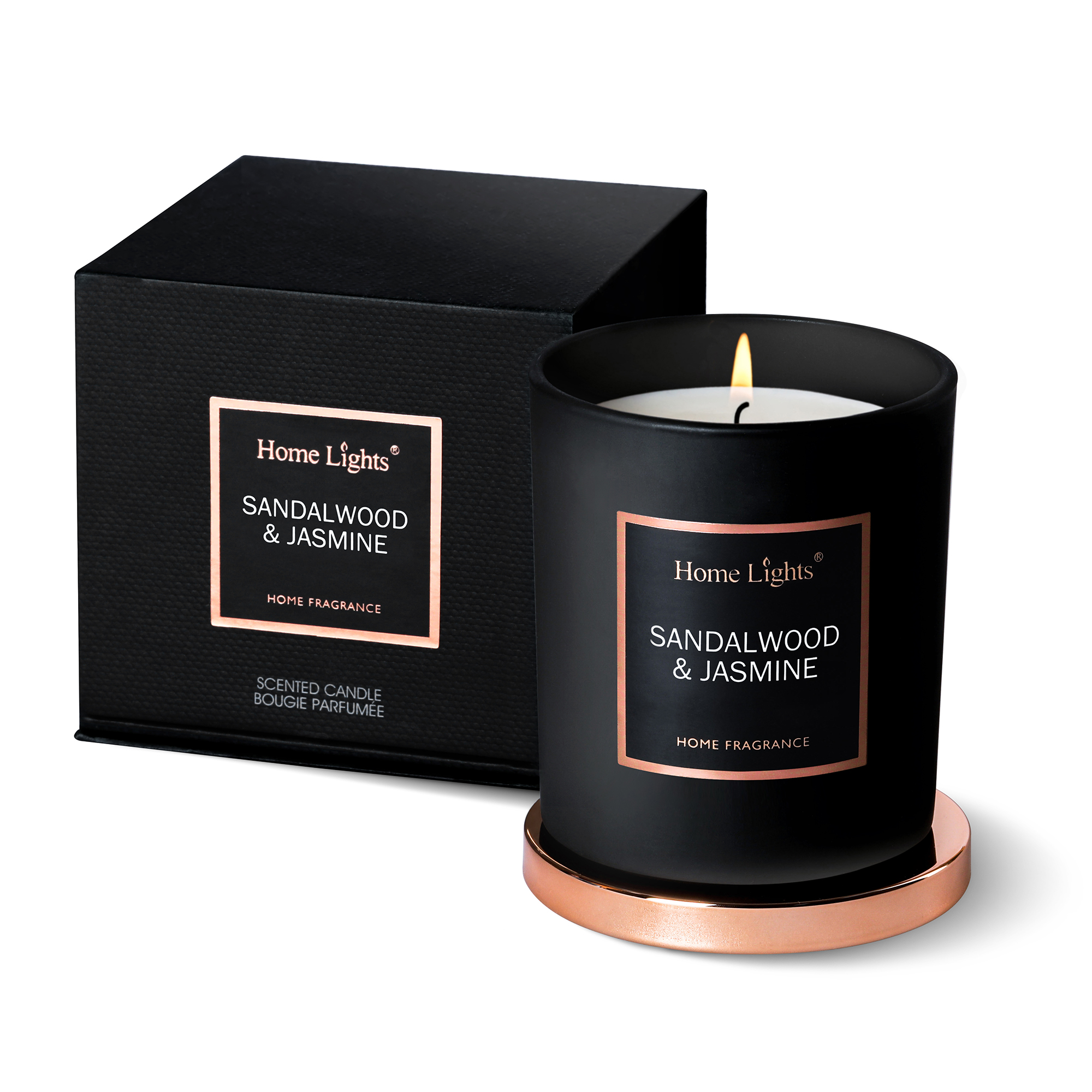 Picture of Sandalwood & Jasmine Medium Jar Candle | SELECTION SERIES 8090 Model
