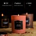 Picture of Salt&Caramel Medium Jar Candle | SELECTION SERIES 8090 Model