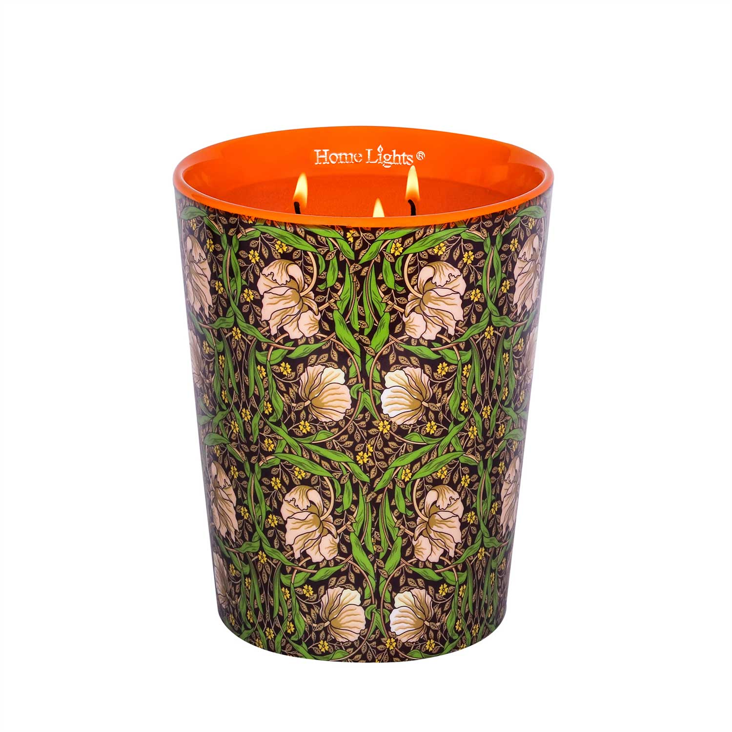 Picture of Cedarwood & Oakmoss, HomeLights Scented Candle in Decorative Ceramic Jar Large 32oz	