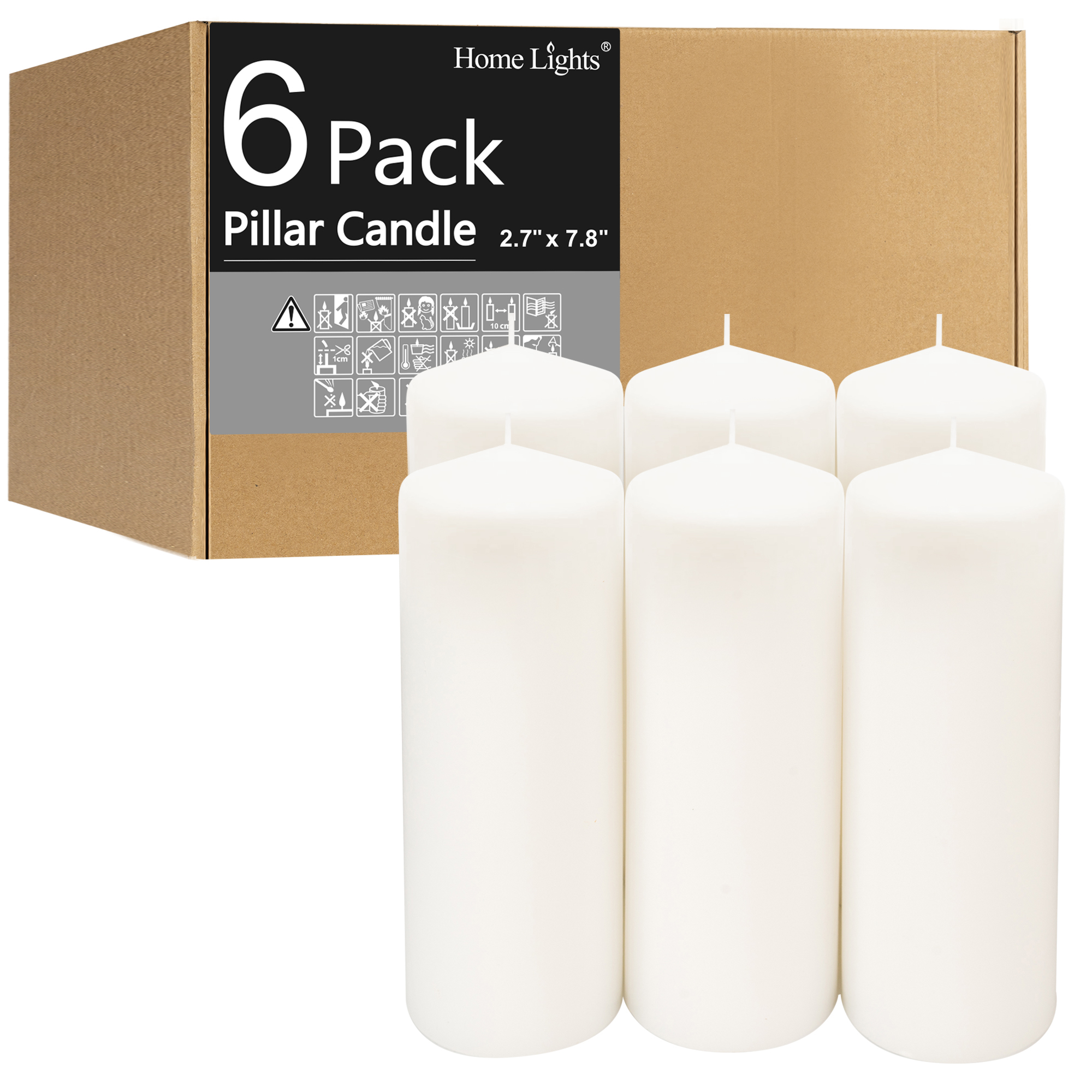 Picture of 72 Hours Burning Pillar Candles