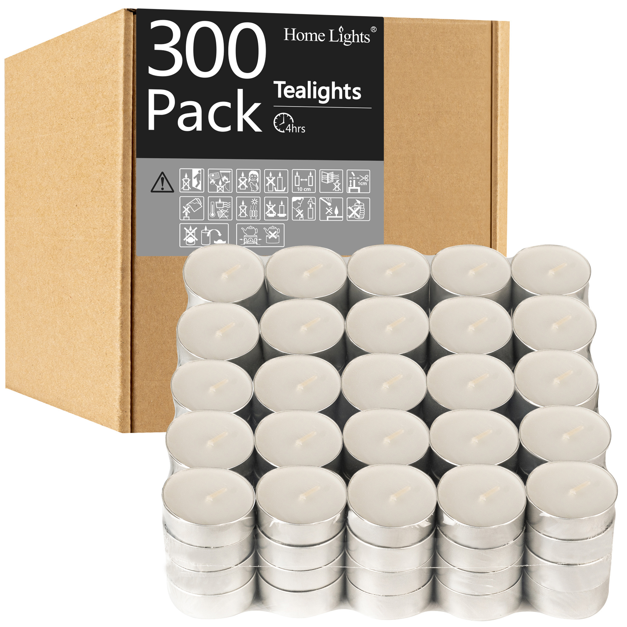 Picture of 4 Hours Tealight Candles | 300 PACK