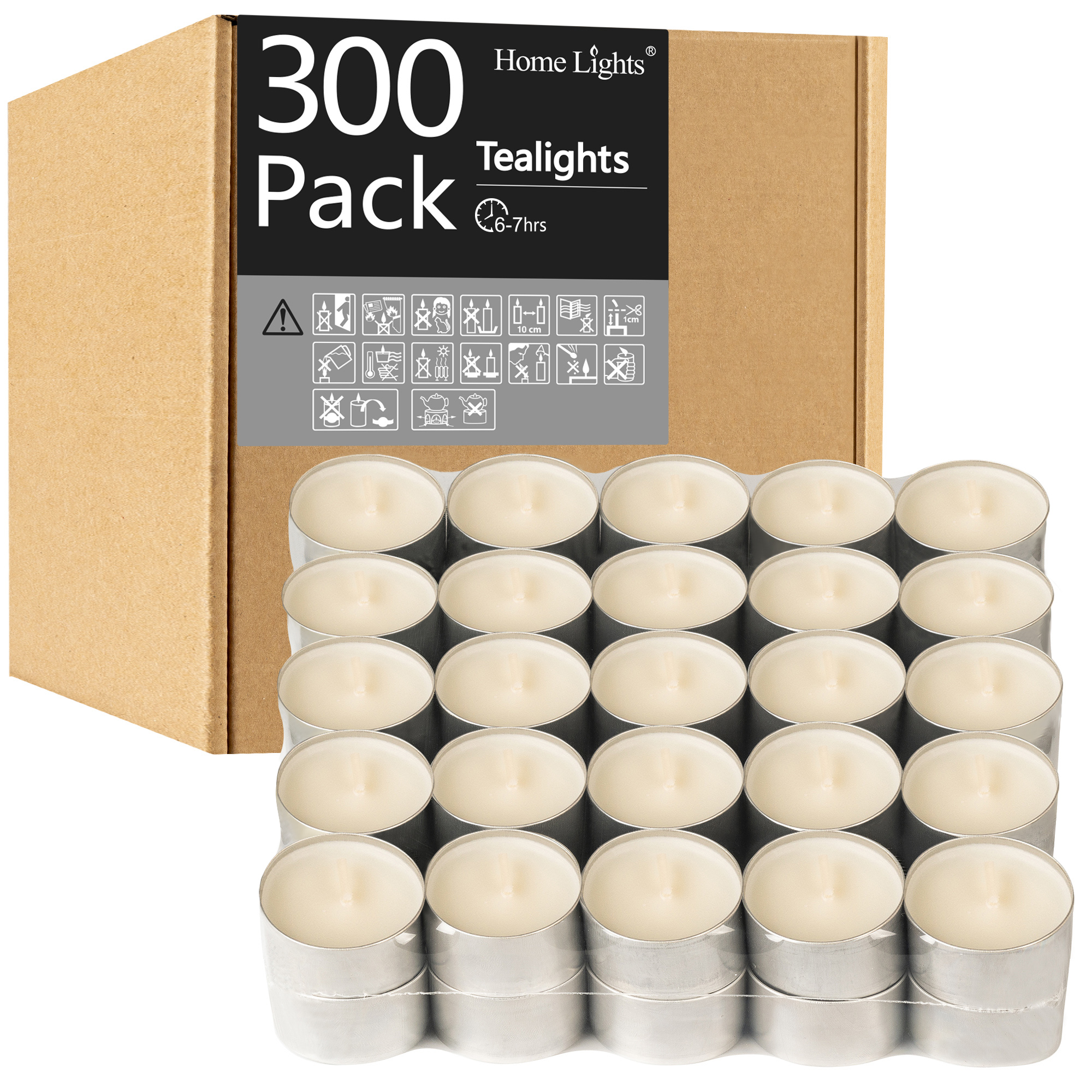 Picture of 6-7 Hours Tealight Candles | 300 PACK