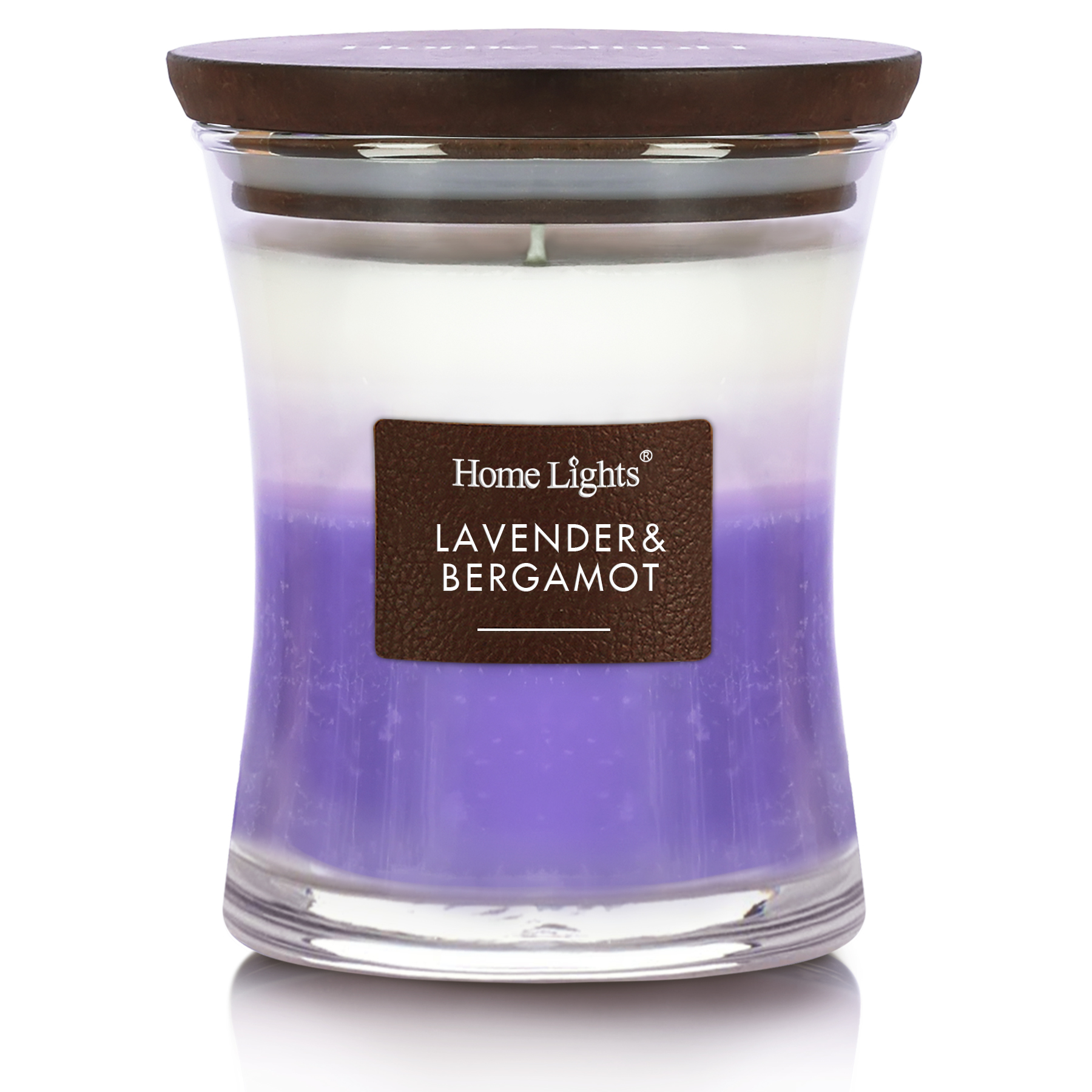 Picture of Lavender & Bergamot, HomeLights 3-Layer Highly Scented Candles